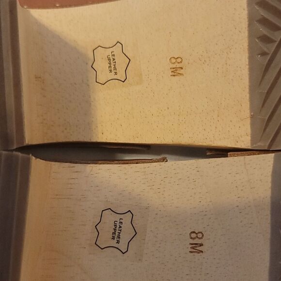 Loft leather wooden platforms size 8 - Picture 8 of 12